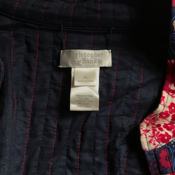 Christopher And Banks Colorful Blazer Size XL - Picture 5 of 5